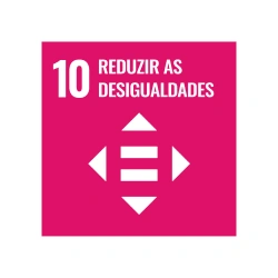  ilustração do 10º ODS redução das desigualdades 