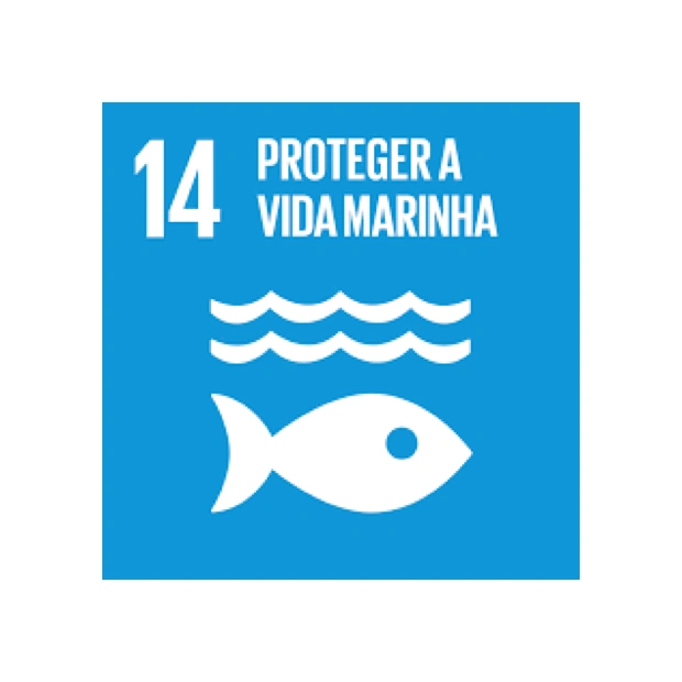  ilustração 14º ODS proteger a vida marinha 