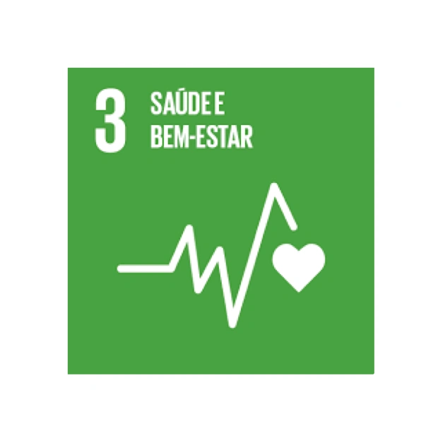  ilustração do 3º ODS saúde e bem-estar 