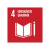  ilustração do 4º ODS educação de qualidade 